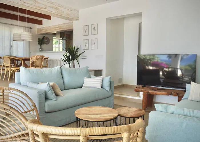 En Primera Linea De Mar Cerca De Binibeca Vila Sant Lluís